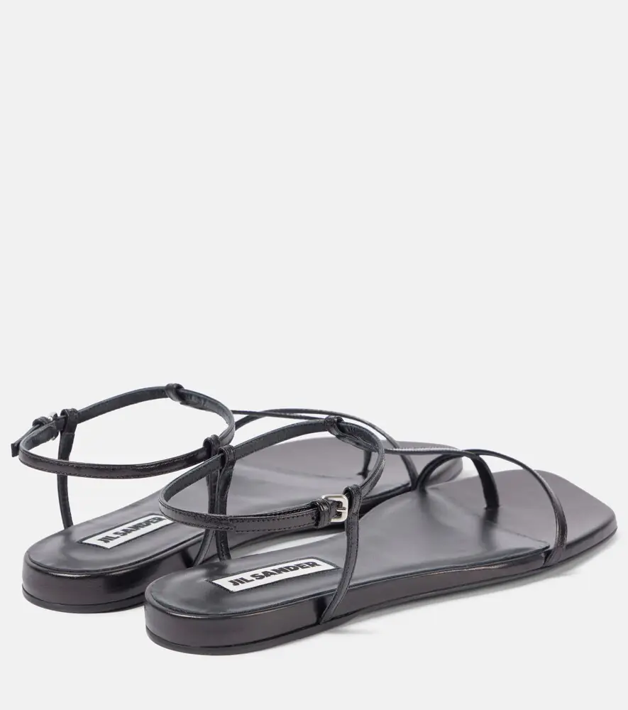Jil Sander Leather thong sandals | Thumbnail 3