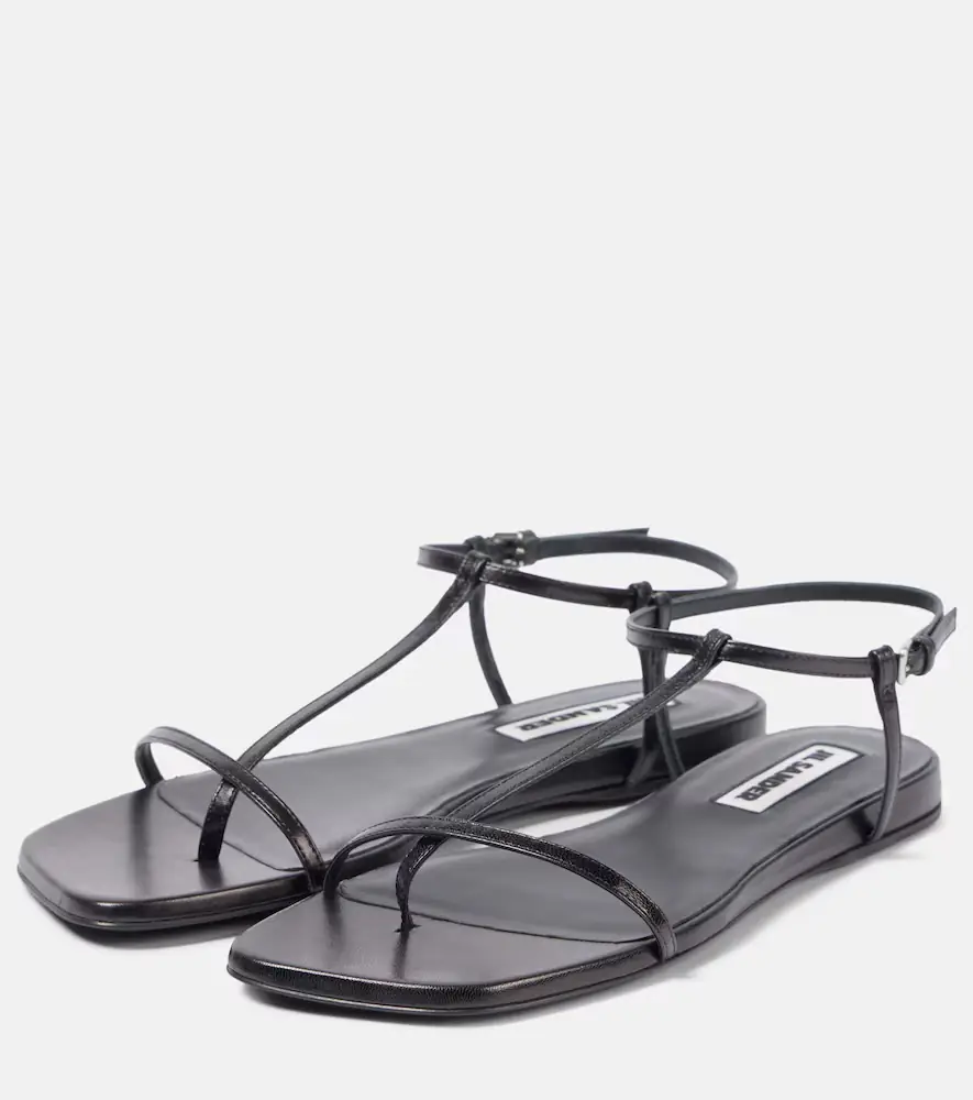 Jil Sander Leather thong sandals | Thumbnail 4