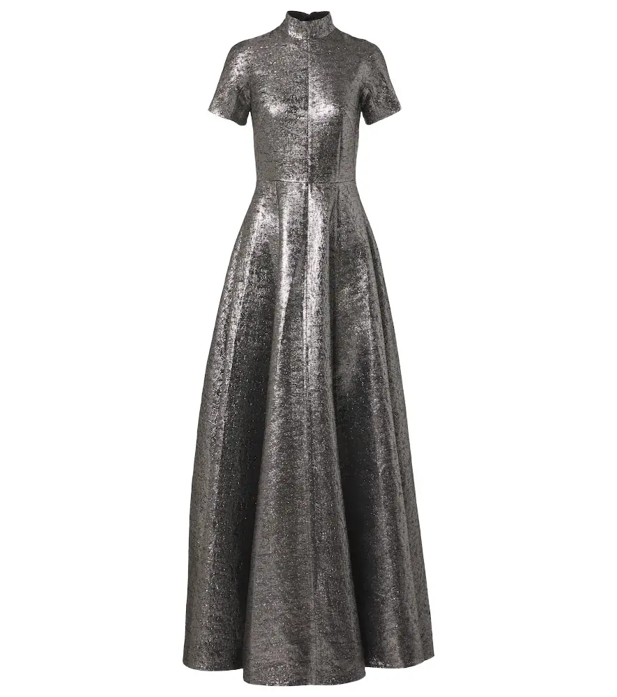 Emilia Wickstead Malinda jacquard gown | Image 1 Emilia Wickstead Malinda jacquard gown | Image 1
