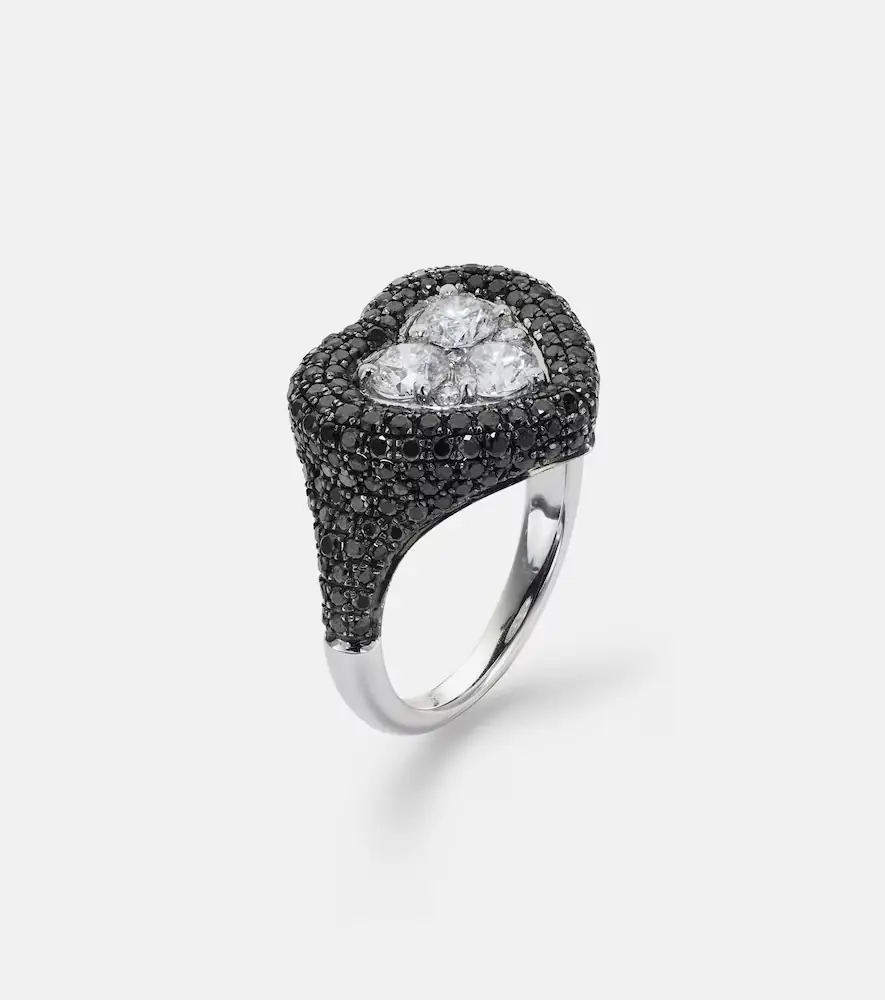 Kamyen Manaal 18kt white gold ring with diamonds | Thumbnail 2 Kamyen Manaal 18kt white gold ring with diamonds | Thumbnail 2