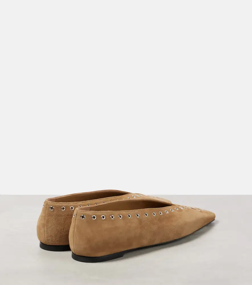 TOTEME Suede ballet flats | Thumbnail 3