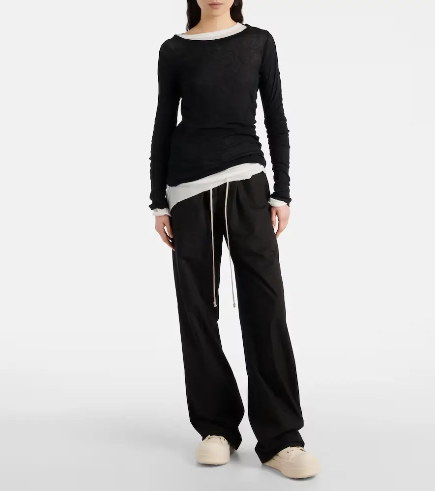 Rick Owens Mega Bumper leather sneakers | Thumbnail 2