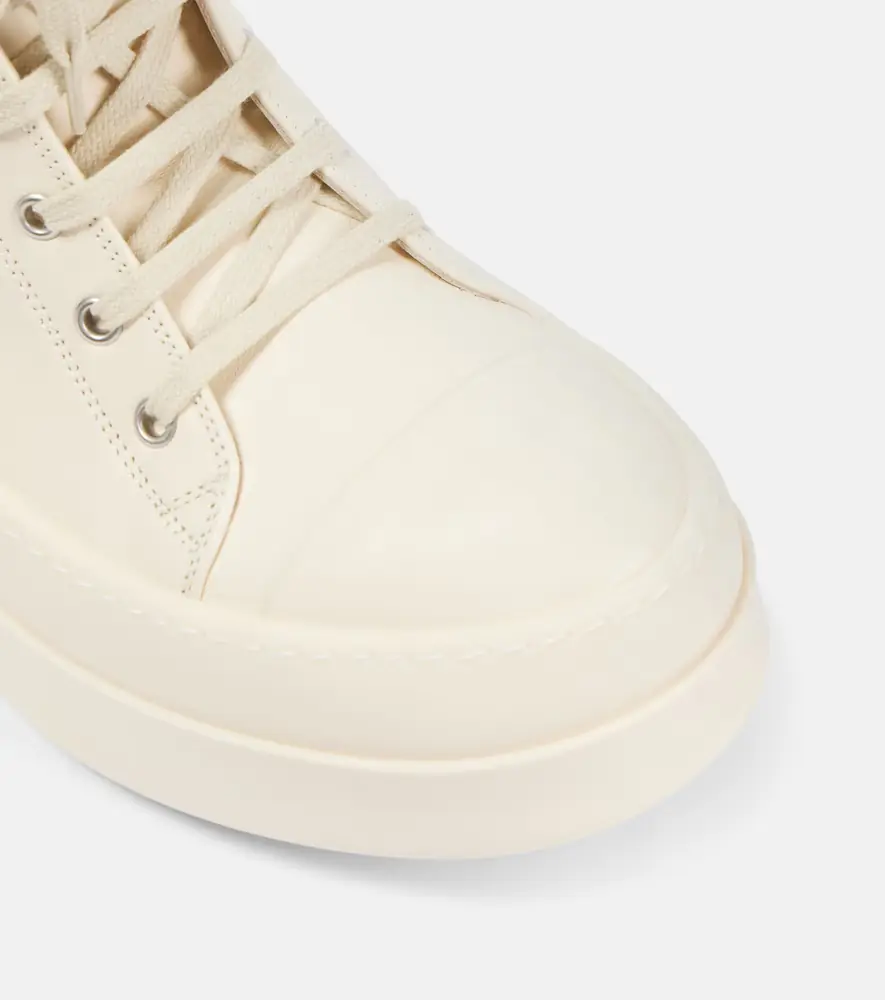 Rick Owens Mega Bumper leather sneakers | Thumbnail 3