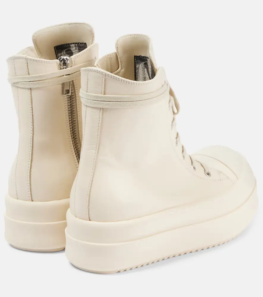 Rick Owens Mega Bumper leather sneakers | Thumbnail 5