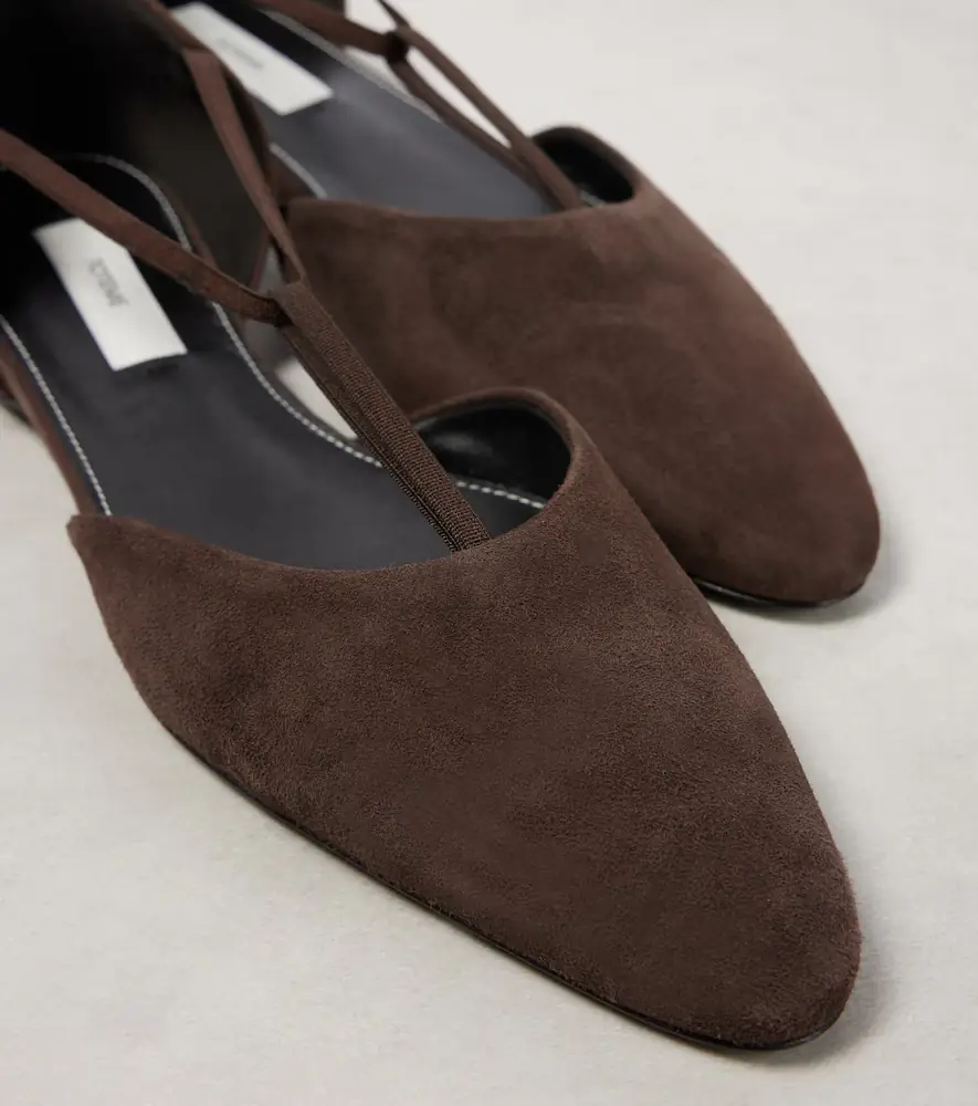 TOTEME Suede ballet flats | Thumbnail 2