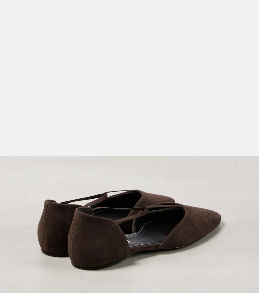 TOTEME Suede ballet flats | Thumbnail 3