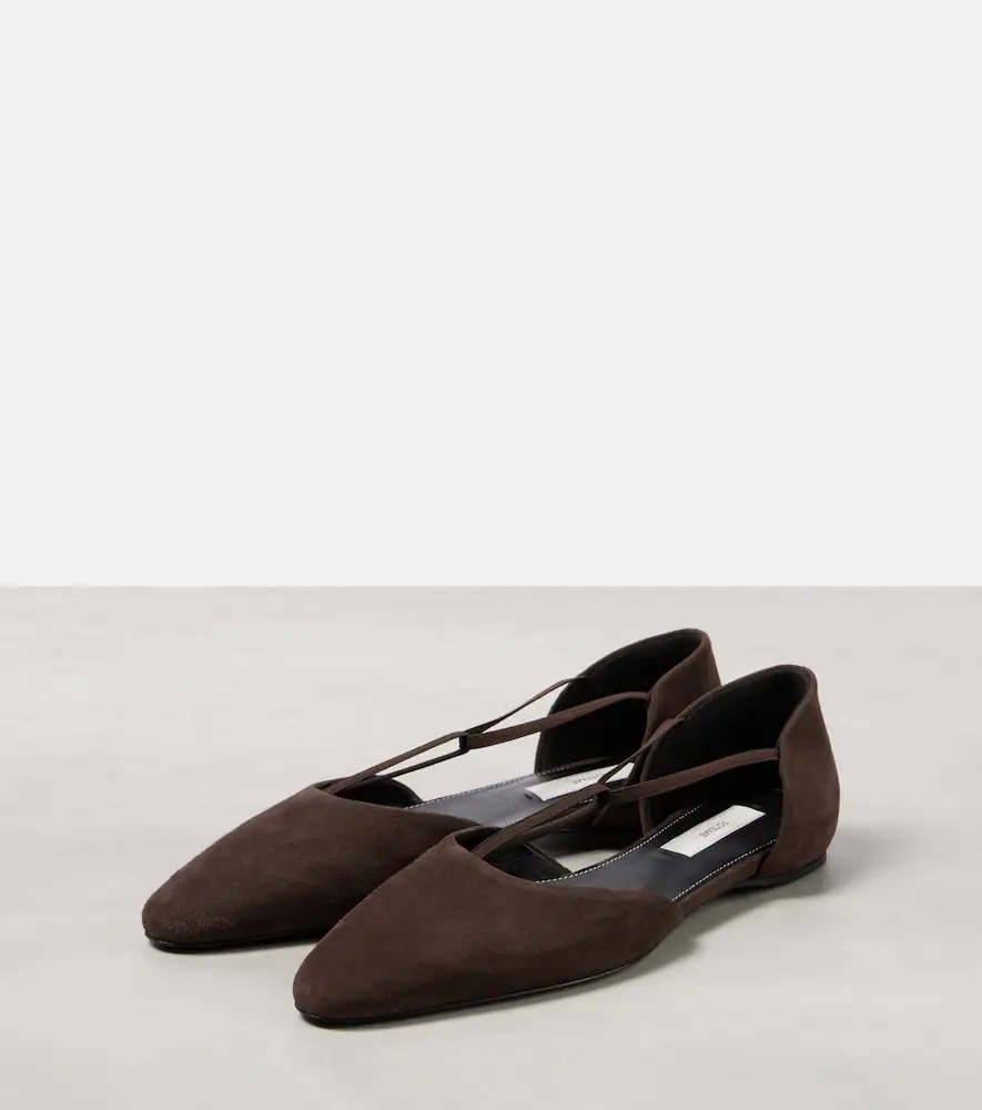 TOTEME Suede ballet flats | Thumbnail 4