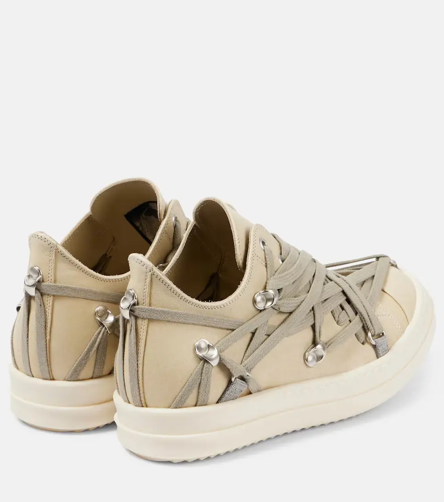 Rick Owens Hollywood Megalace suede sneakers | Thumbnail 2