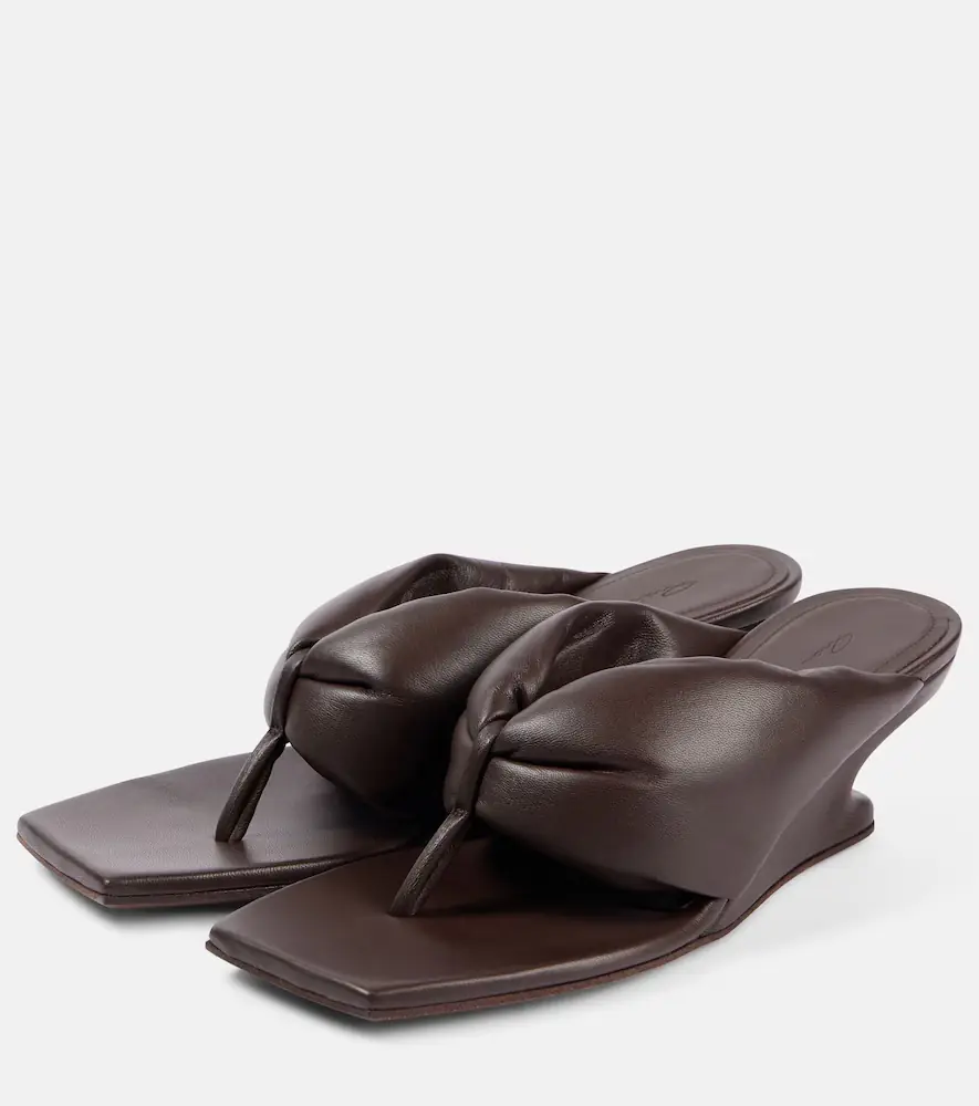 Rick Owens Cantilever 45 leather thong sandals | Thumbnail 4