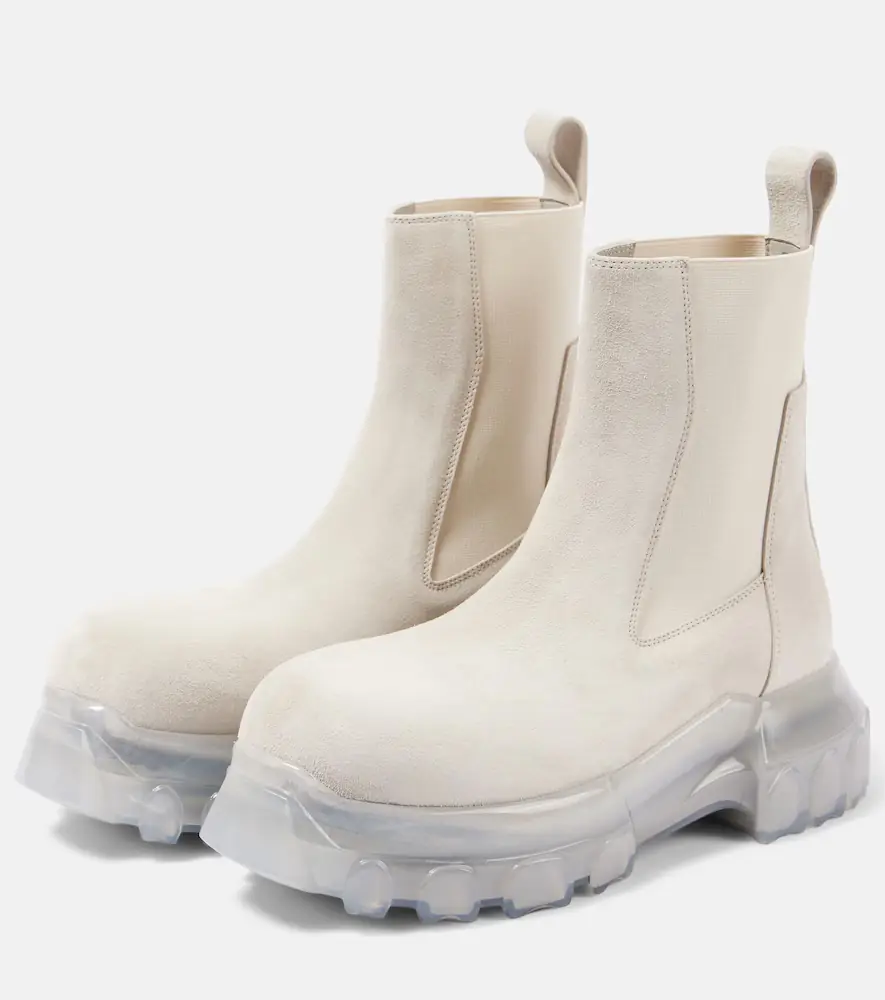 Rick Owens Beatle Tractor leather ankle boots | Thumbnail 5