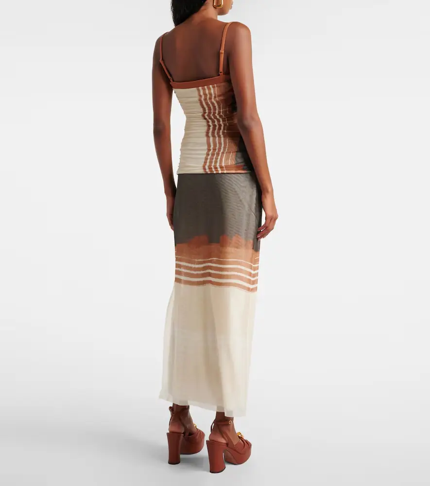 SIR. Breeze Bandeau striped top | Thumbnail 3