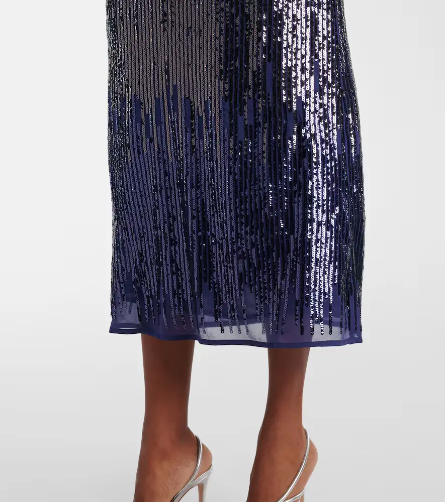 Rixo Kelly sequined midi skirt | Thumbnail 4 Rixo Kelly sequined midi skirt | Thumbnail 4