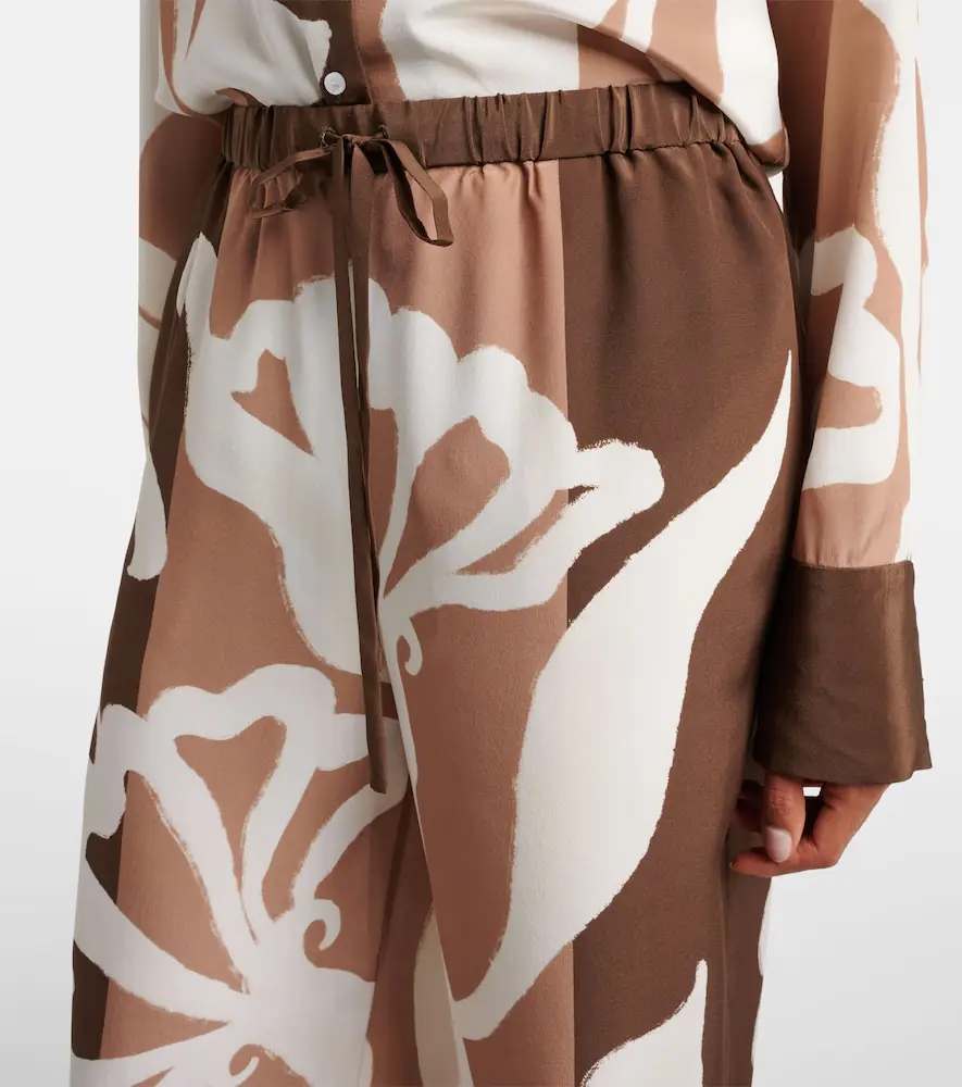 SIR. Portia printed silk satin wide-leg pants | Thumbnail 4 SIR. Portia printed silk satin wide-leg pants | Thumbnail 4