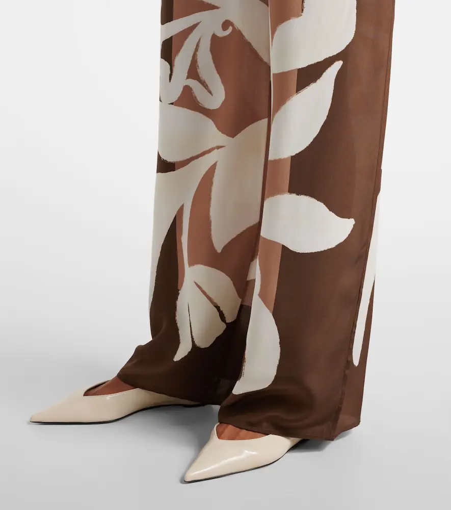 SIR. Portia printed silk satin wide-leg pants | Thumbnail 5 SIR. Portia printed silk satin wide-leg pants | Thumbnail 5