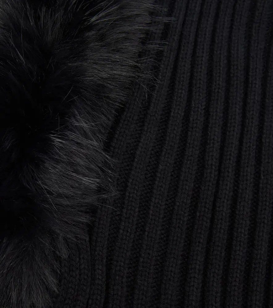 Goldbergh Naomi faux fur-trimmed hood | Thumbnail 4