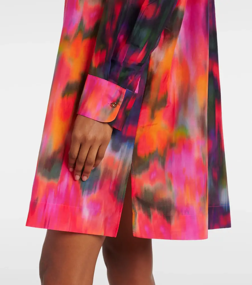 Eres Galaxie cotton and silk shirt dress | Thumbnail 4