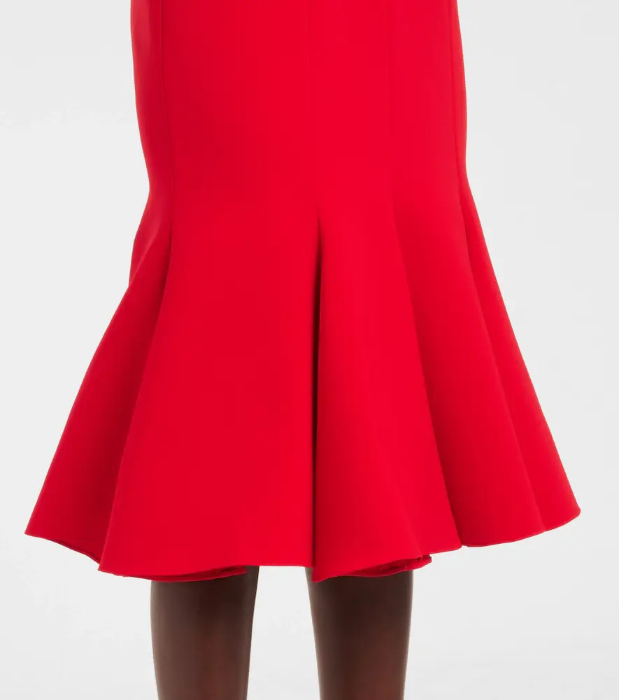 Carolina Herrera Crêpe midi dress | Thumbnail 2 Carolina Herrera Crêpe midi dress | Thumbnail 2