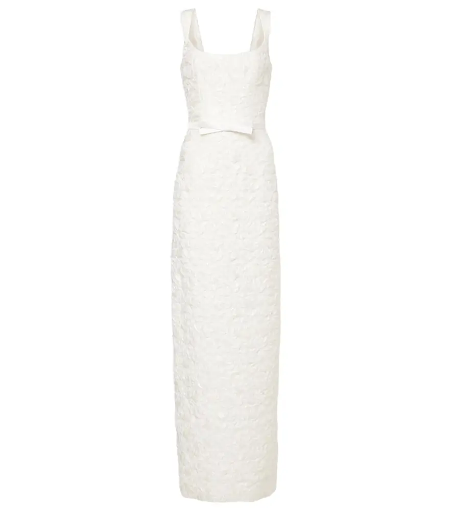 Markarian Robin floral jacquard gown | Image 1 Markarian Robin floral jacquard gown | Image 1