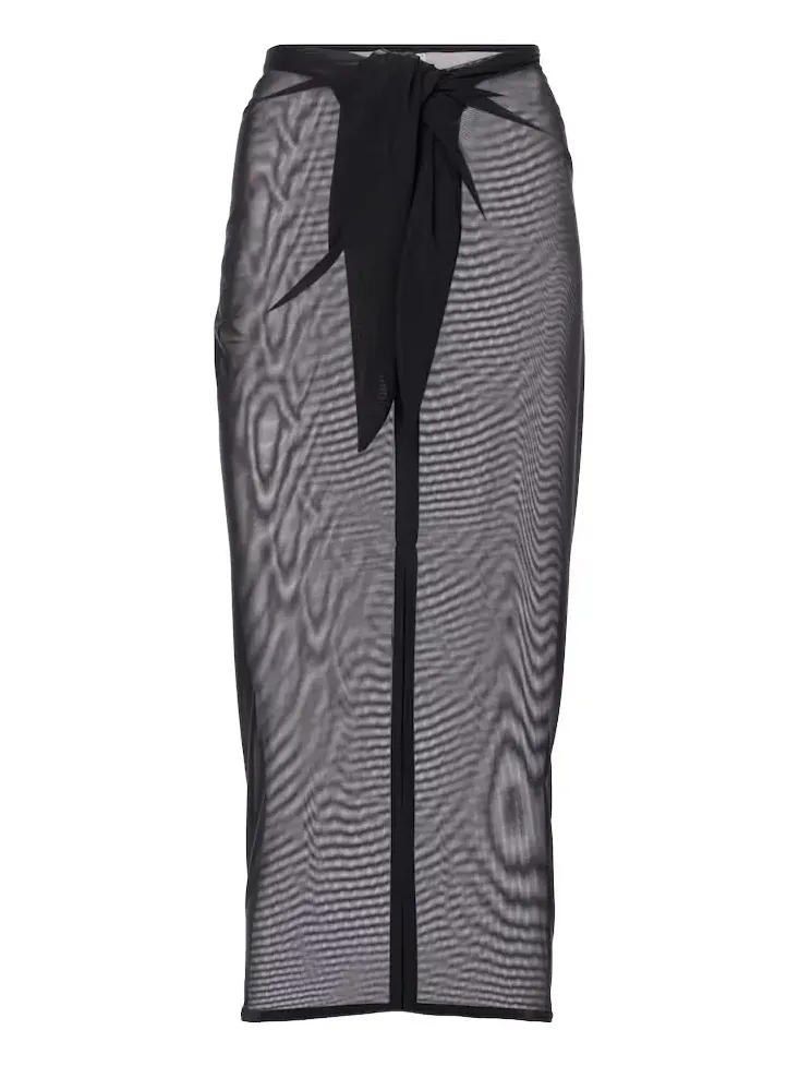 Mesh beach cover-up Mesh beach cover-up