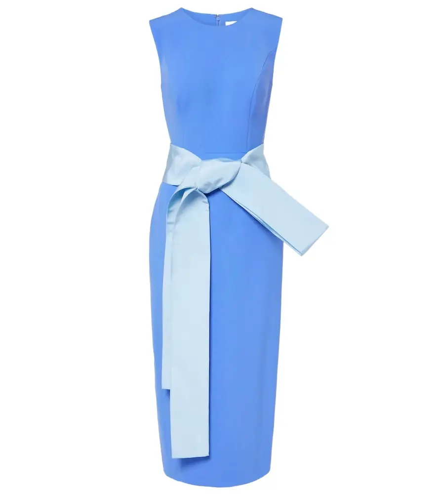 Carolina Herrera Crêpe cocktail dress