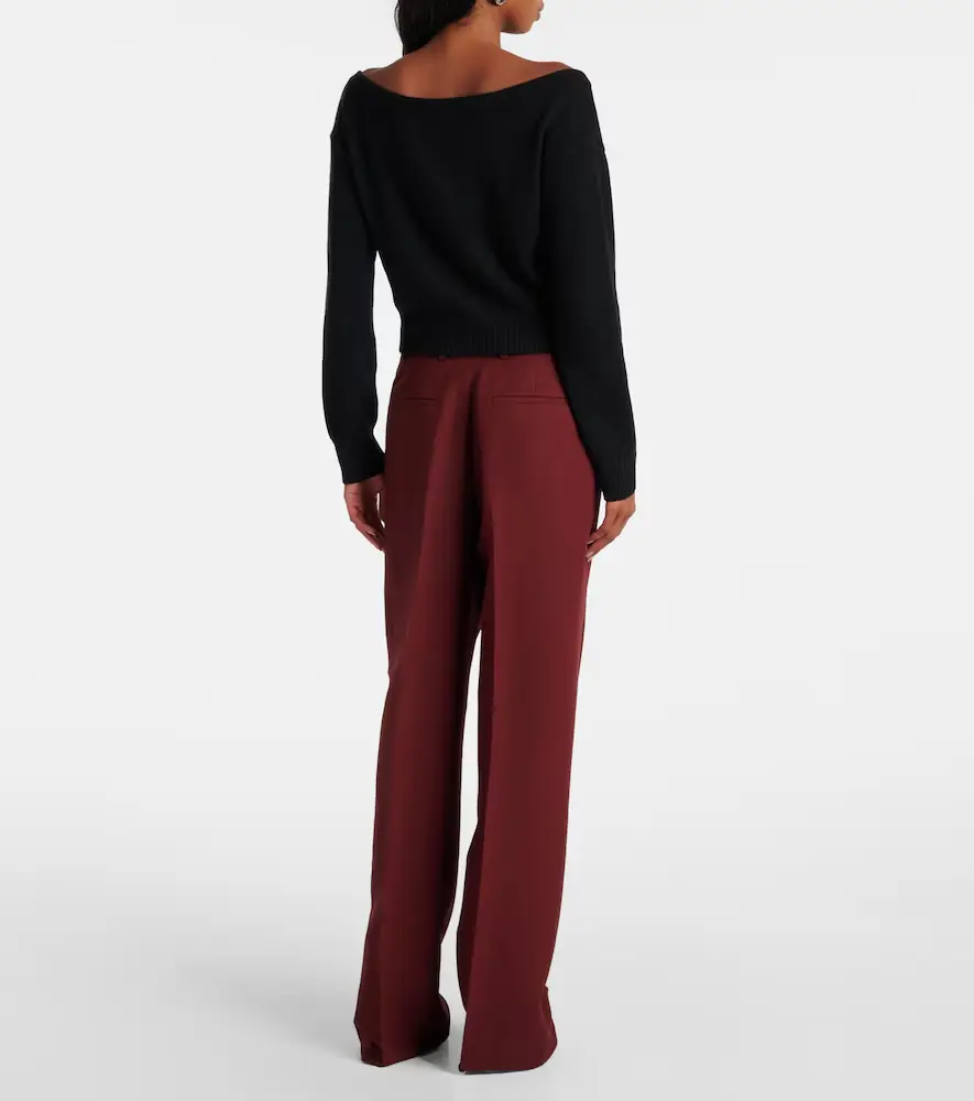 Lisa Yang Beata off-shoulder cashmere cardigan | Thumbnail 3