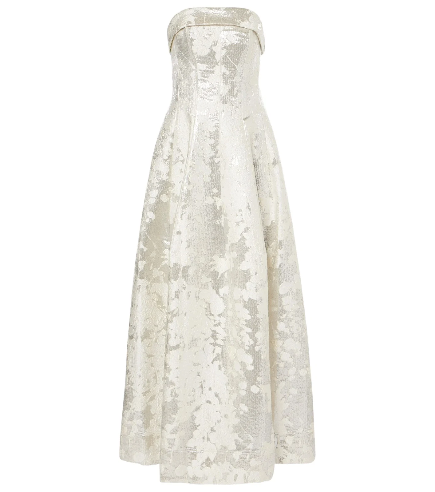 Octavia lamé jacquard corset gown Octavia lamé jacquard corset gown