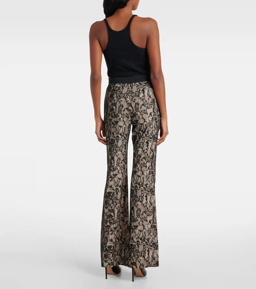 Joseph Tokyo patchwork lace flared pants | Thumbnail 5 Joseph Tokyo patchwork lace flared pants | Thumbnail 5