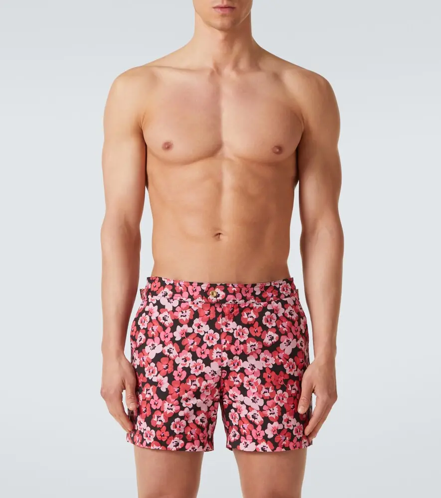 Tom Ford Floral swim trunks | Thumbnail 5