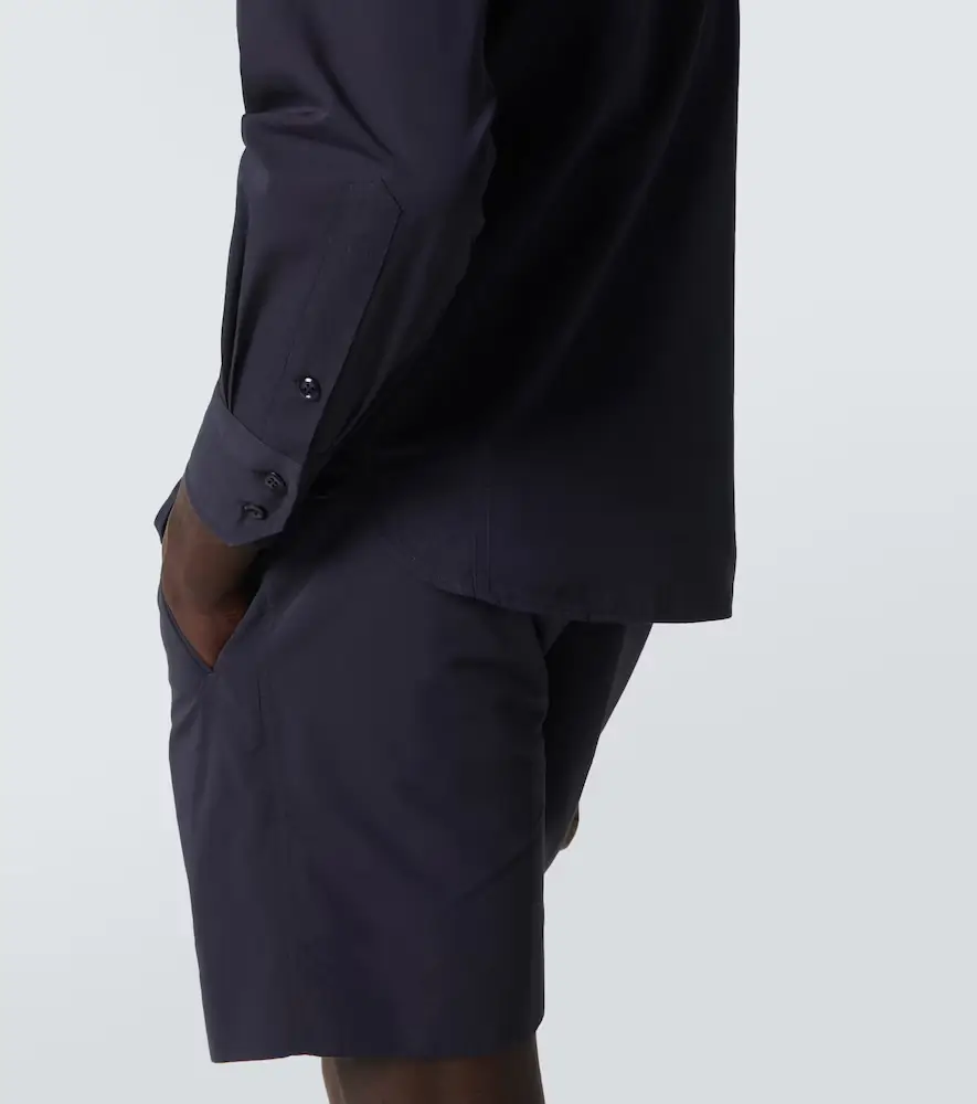 Tom Ford Cotton and silk poplin shirt | Thumbnail 3 Tom Ford Cotton and silk poplin shirt | Thumbnail 3