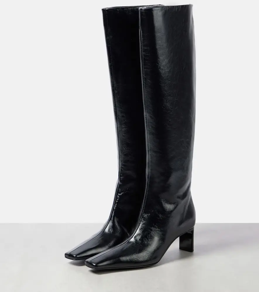 Khaite Ona 55 leather knee-high boots | Thumbnail 3