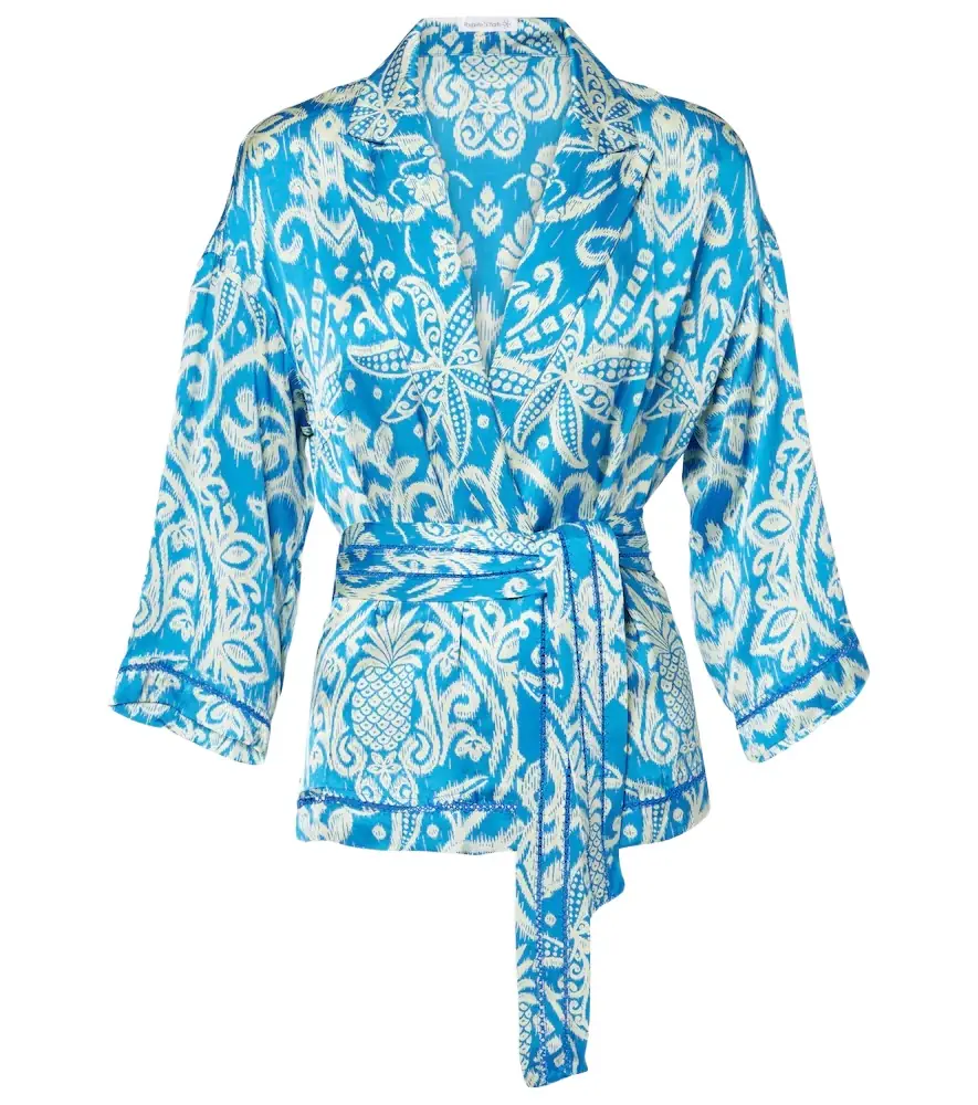 Poupette St Barth Clea printed jacket