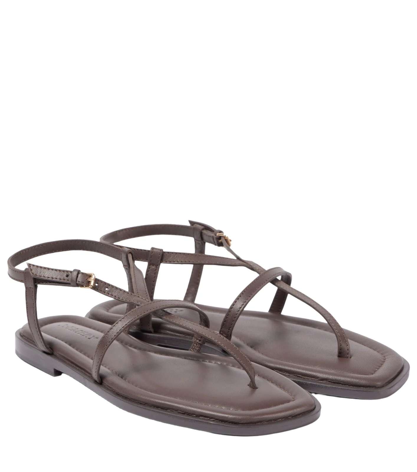 A. Emery Remly leather thong sandals