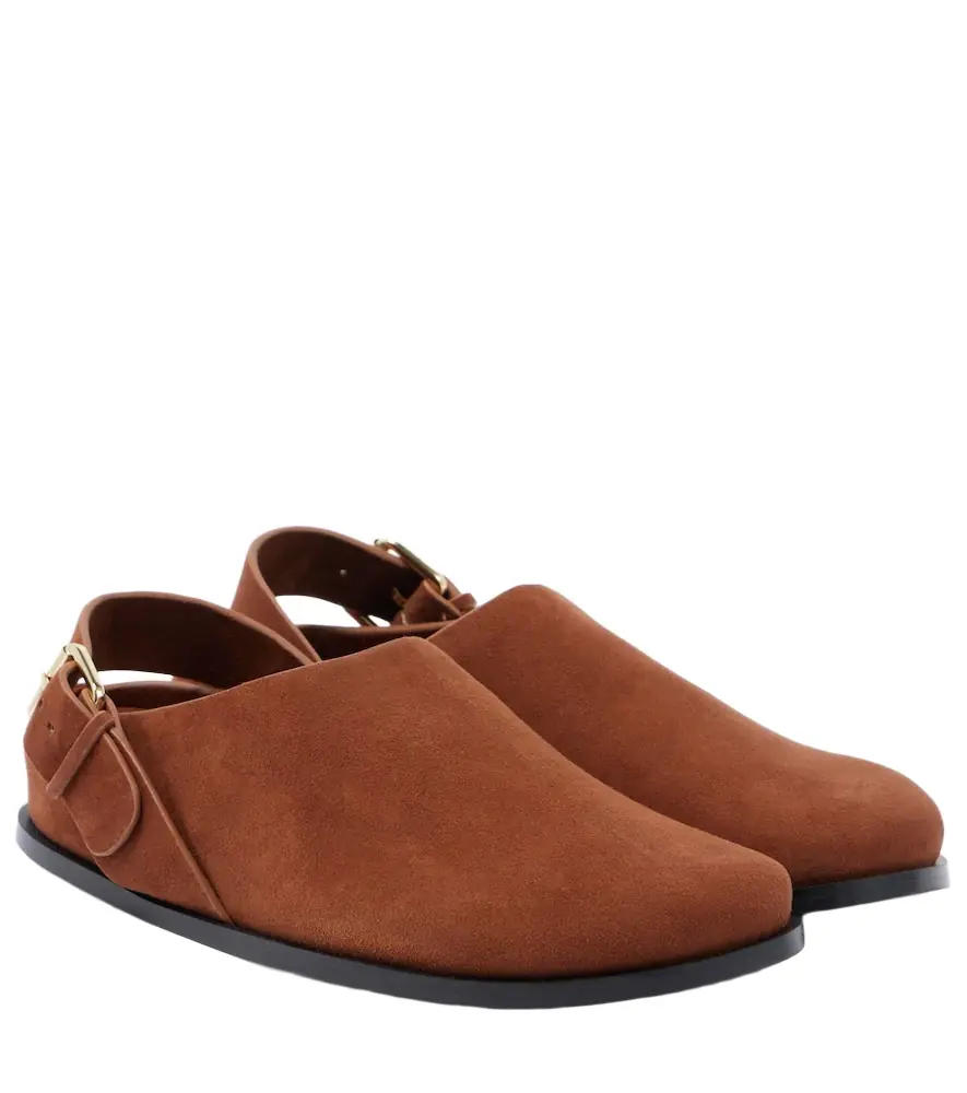 A Emery A. Emery Louis suede slingback flats