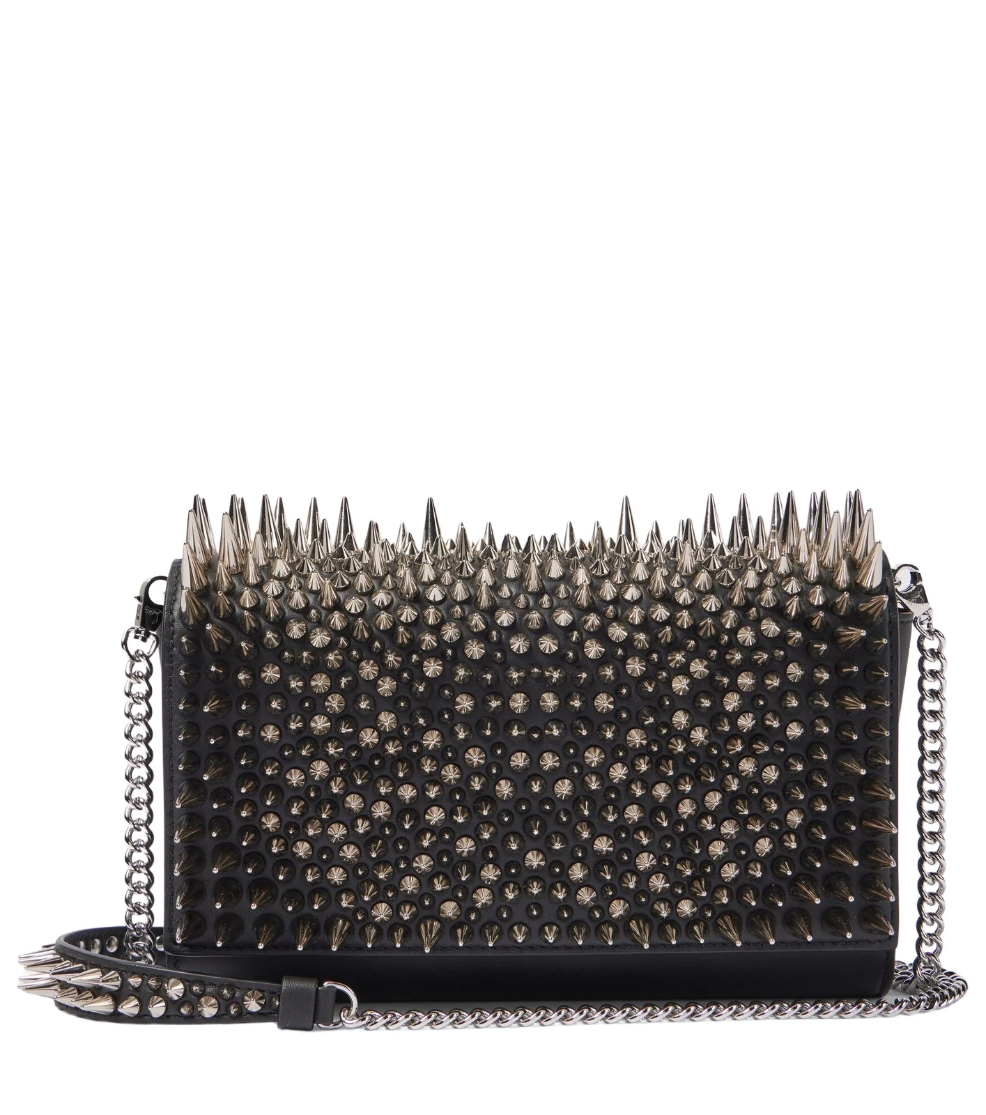 Paloma spiked leather clutch Paloma spiked leather clutch