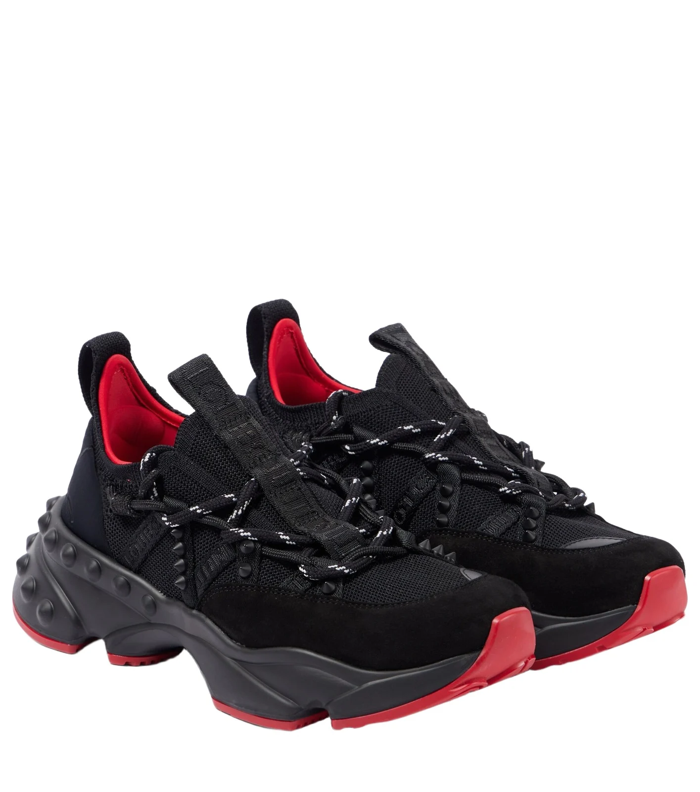 Trailnrun suede-trimmed sneakers Trailnrun suede-trimmed sneakers