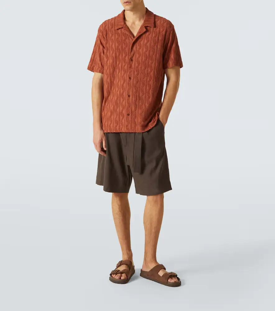 Frescobol Carioca Roberto cotton bowling shirt | Thumbnail 2 Frescobol Carioca Roberto cotton bowling shirt | Thumbnail 2