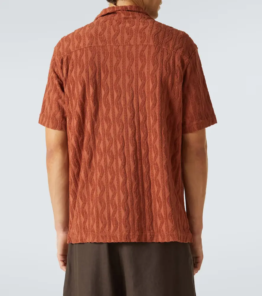 Frescobol Carioca Roberto cotton bowling shirt | Thumbnail 5 Frescobol Carioca Roberto cotton bowling shirt | Thumbnail 5