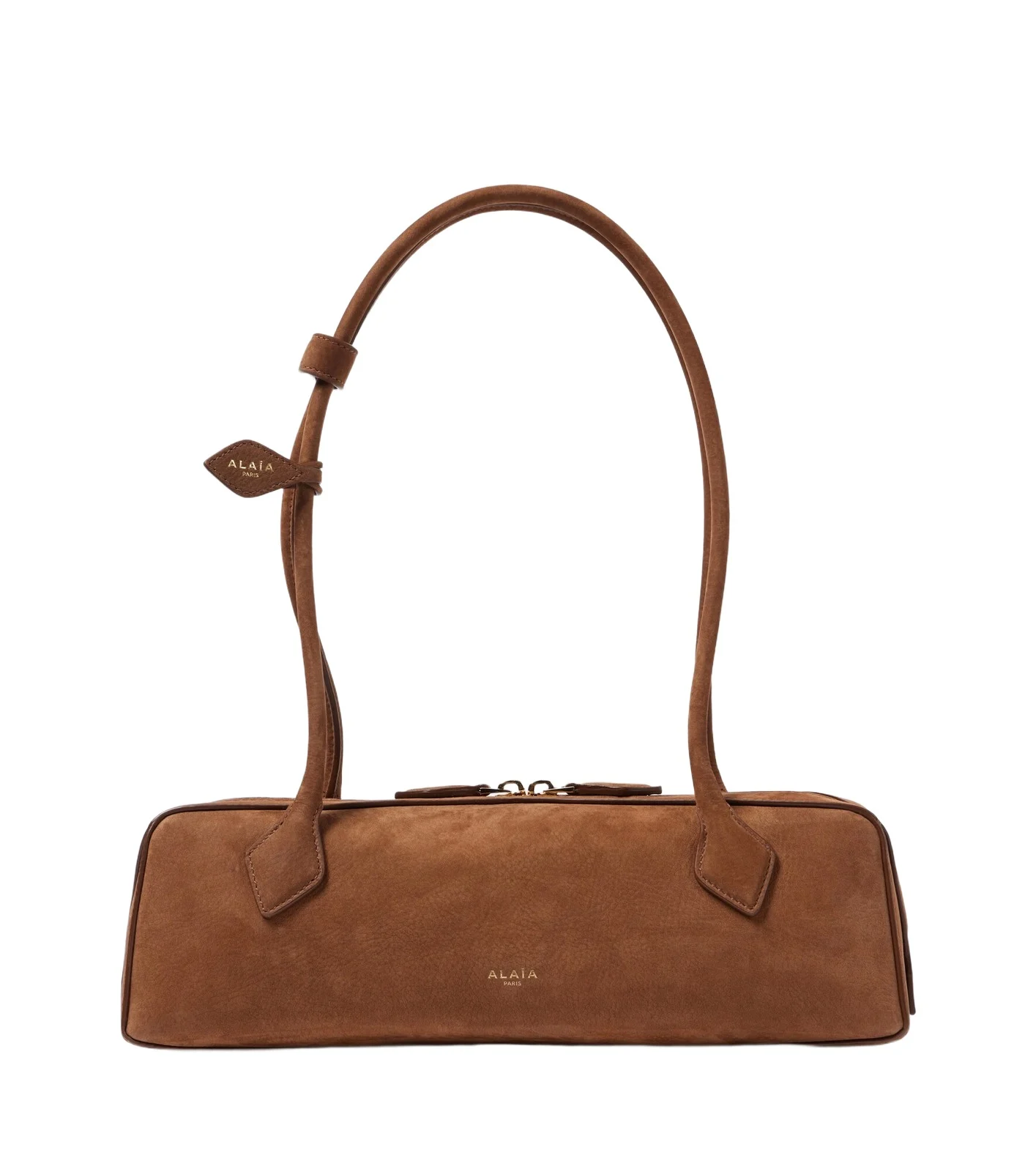 Le Teckel Medium suede shoulder bag Le Teckel Medium suede shoulder bag