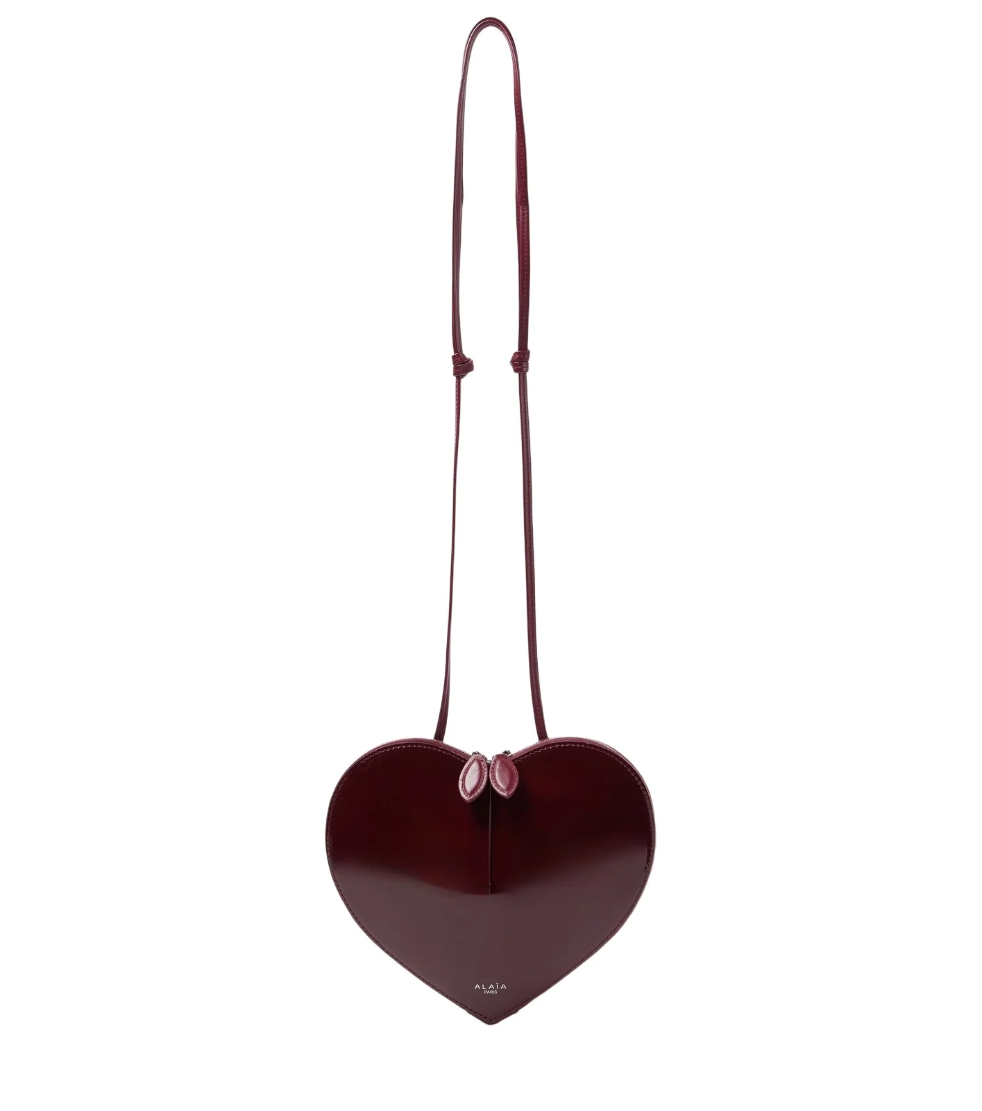 Le Coeur patent leather crossbody bag
