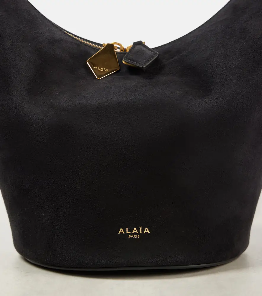 Alaïa Alaïa Small suede shoulder bag | Thumbnail 4