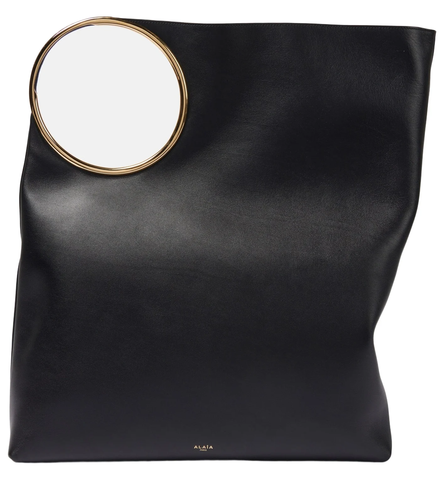 ALAÏA ALAÏA Ring XL leather tote bag