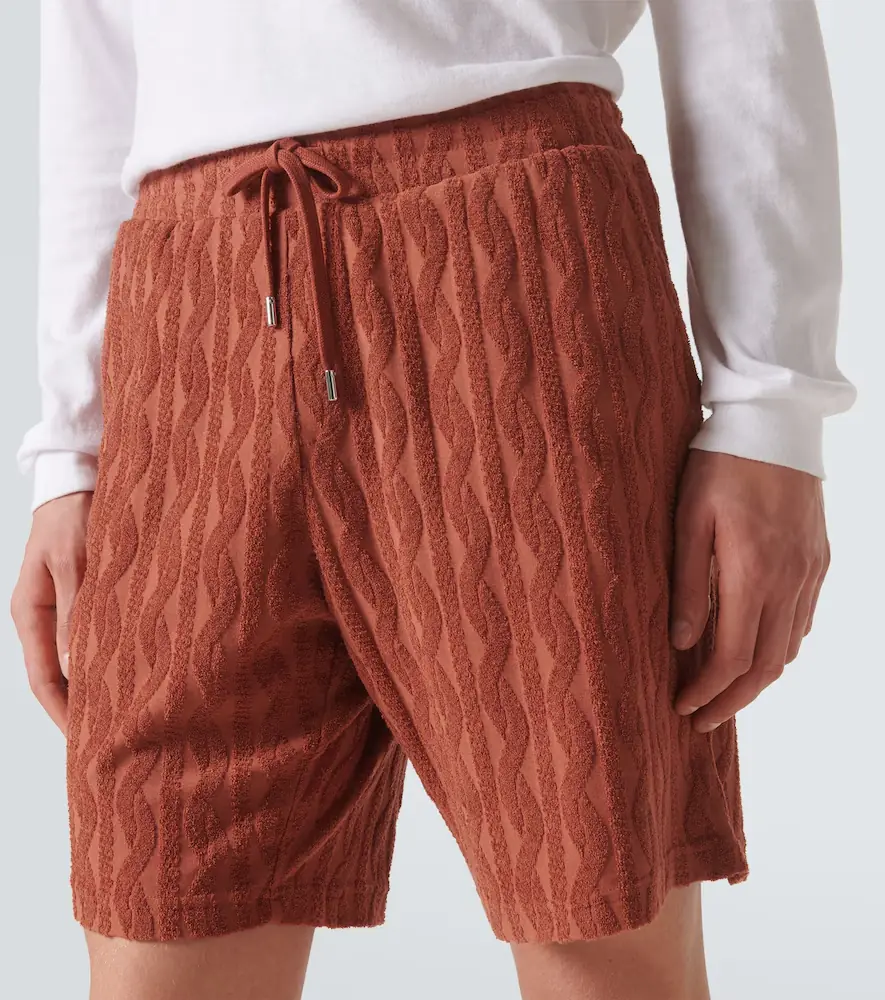 Frescobol Carioca Augusto cotton terry jacquard shorts | Thumbnail 2 Frescobol Carioca Augusto cotton terry jacquard shorts | Thumbnail 2
