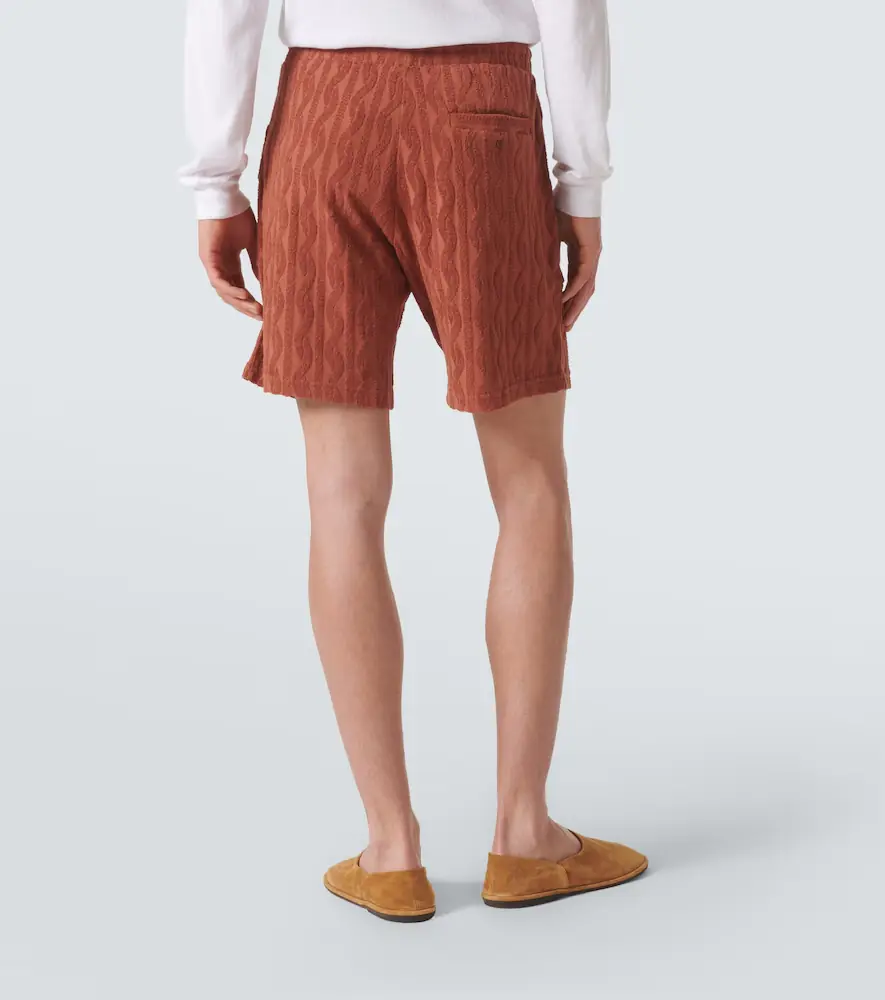 Frescobol Carioca Augusto cotton terry jacquard shorts | Thumbnail 3 Frescobol Carioca Augusto cotton terry jacquard shorts | Thumbnail 3