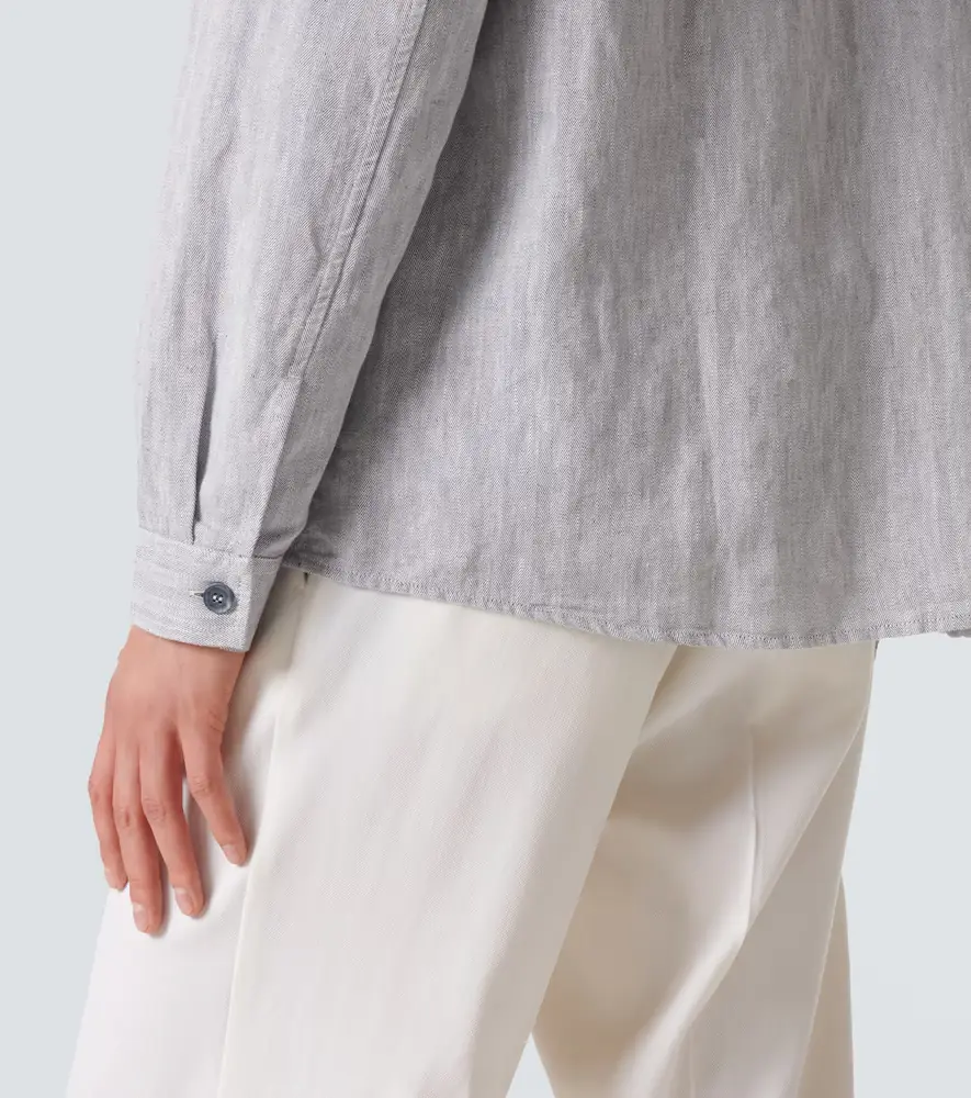 Frescobol Carioca Nuno cotton and linen overshirt | Thumbnail 6 Frescobol Carioca Nuno cotton and linen overshirt | Thumbnail 6