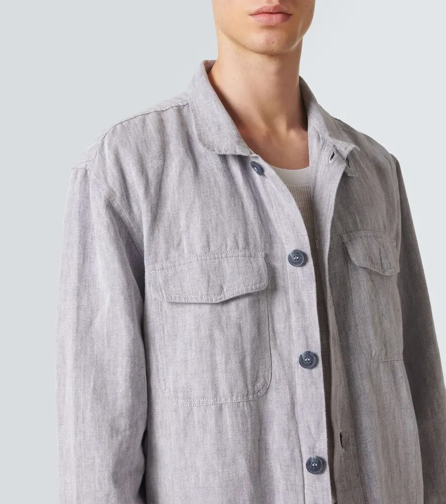 Frescobol Carioca Nuno cotton and linen overshirt | Thumbnail 7 Frescobol Carioca Nuno cotton and linen overshirt | Thumbnail 7