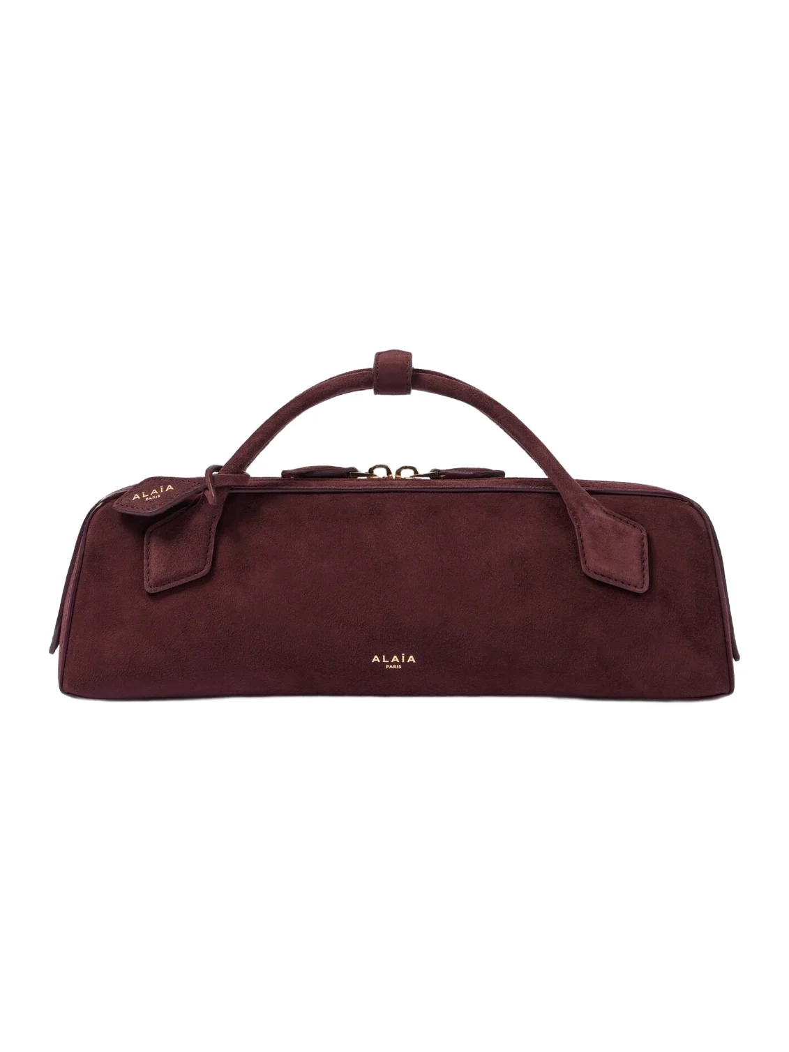 Le Teckel suede clutch Le Teckel suede clutch