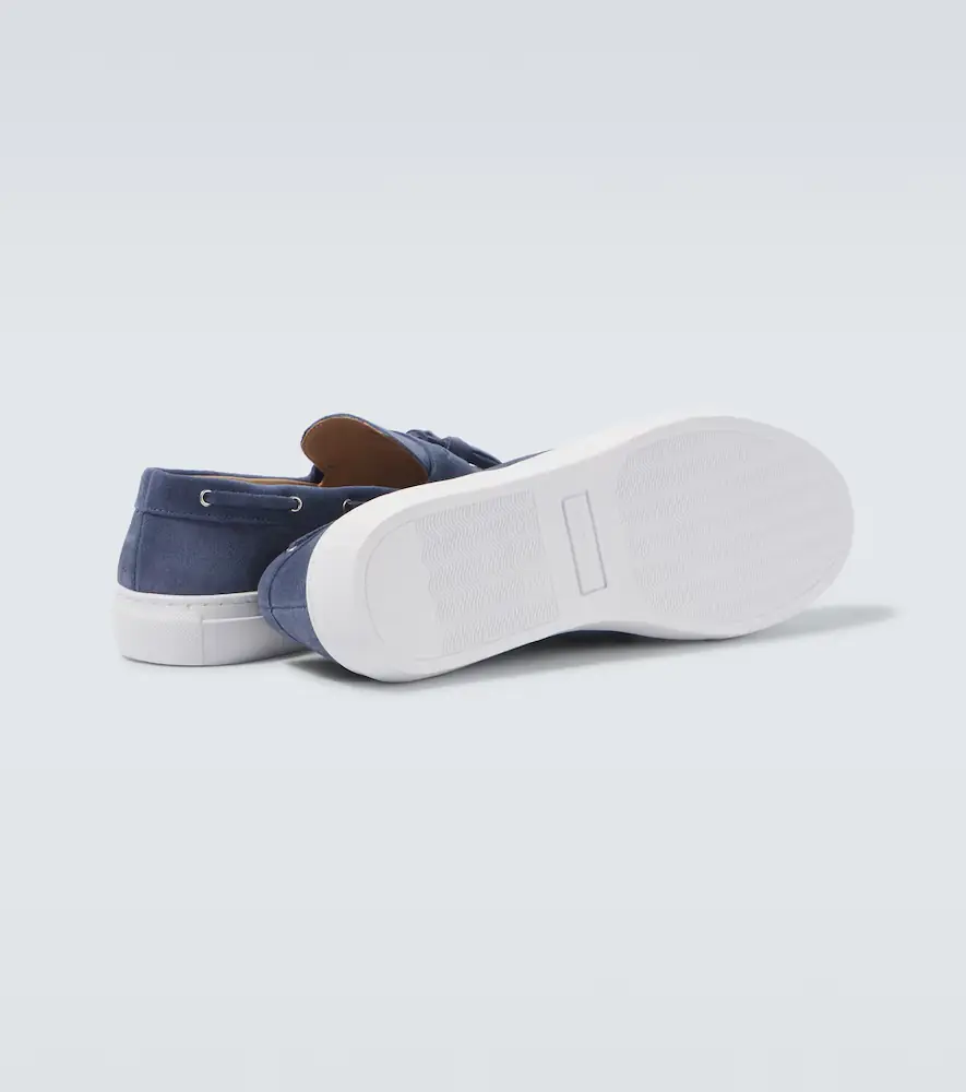 Frescobol Carioca Monta suede boat shoes | Thumbnail 3