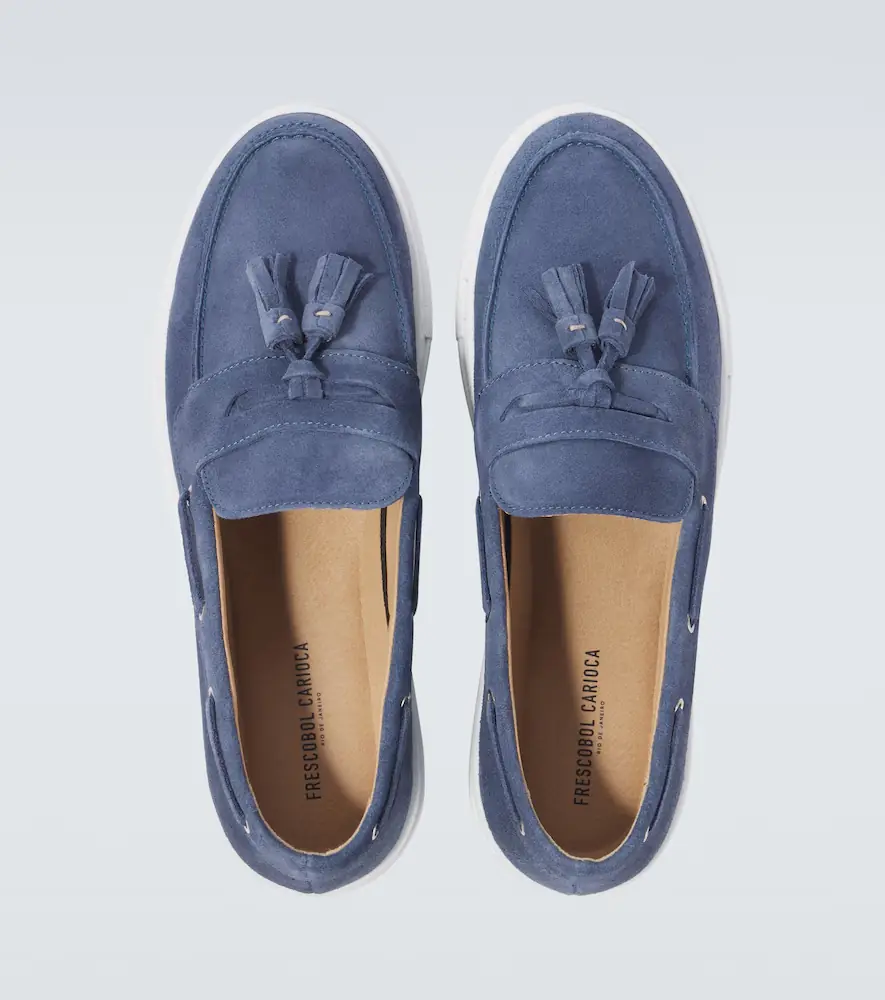 Frescobol Carioca Monta suede boat shoes | Thumbnail 6