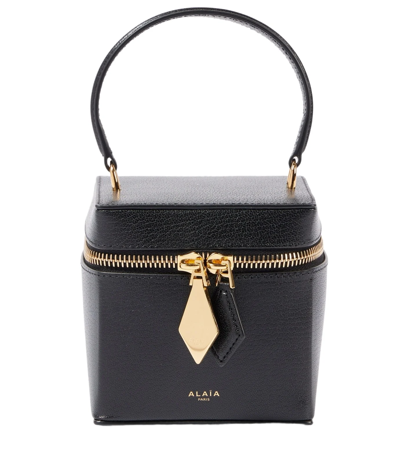 Cube leather vanity bag Cube leather vanity bag