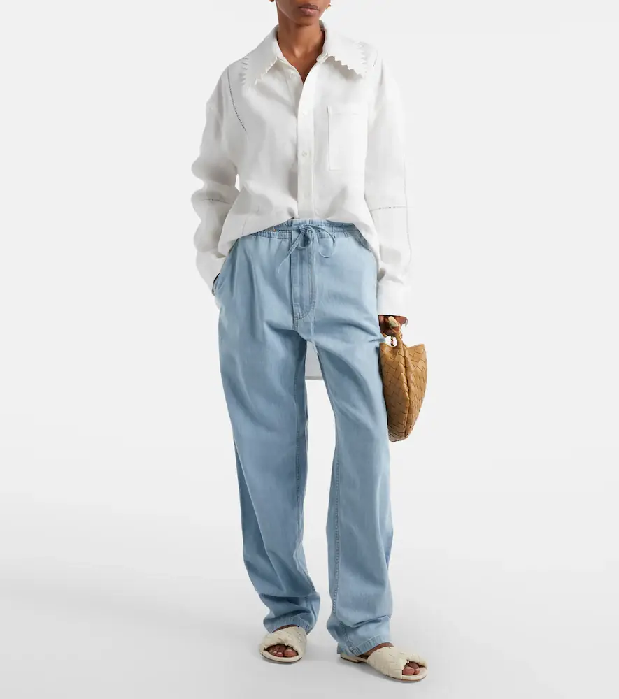 Bottega Veneta High-rise wide-leg jeans | Thumbnail 5 Bottega Veneta High-rise wide-leg jeans | Thumbnail 5